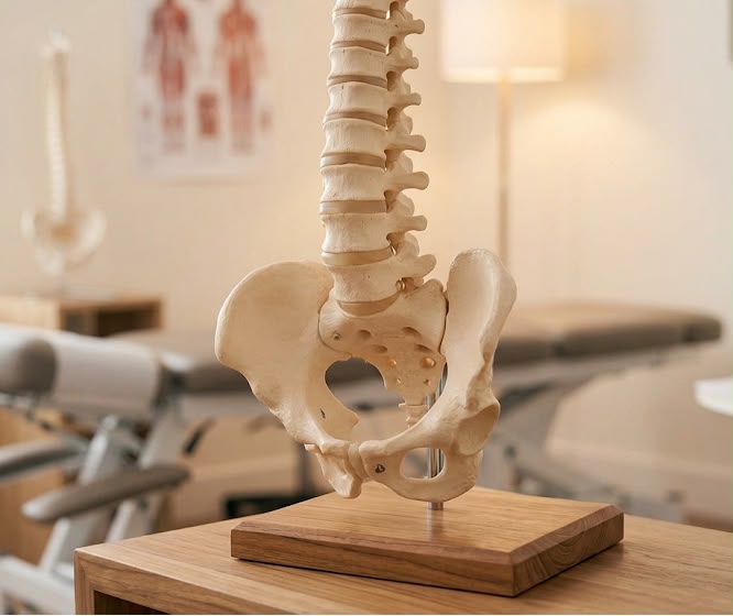 Spinal model in clinic